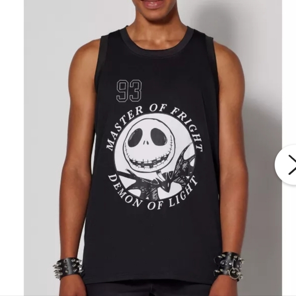 Master of Fright Tank Top - The Nightmare Before Christmas. Size Medium. New.T - Picture 1 of 9